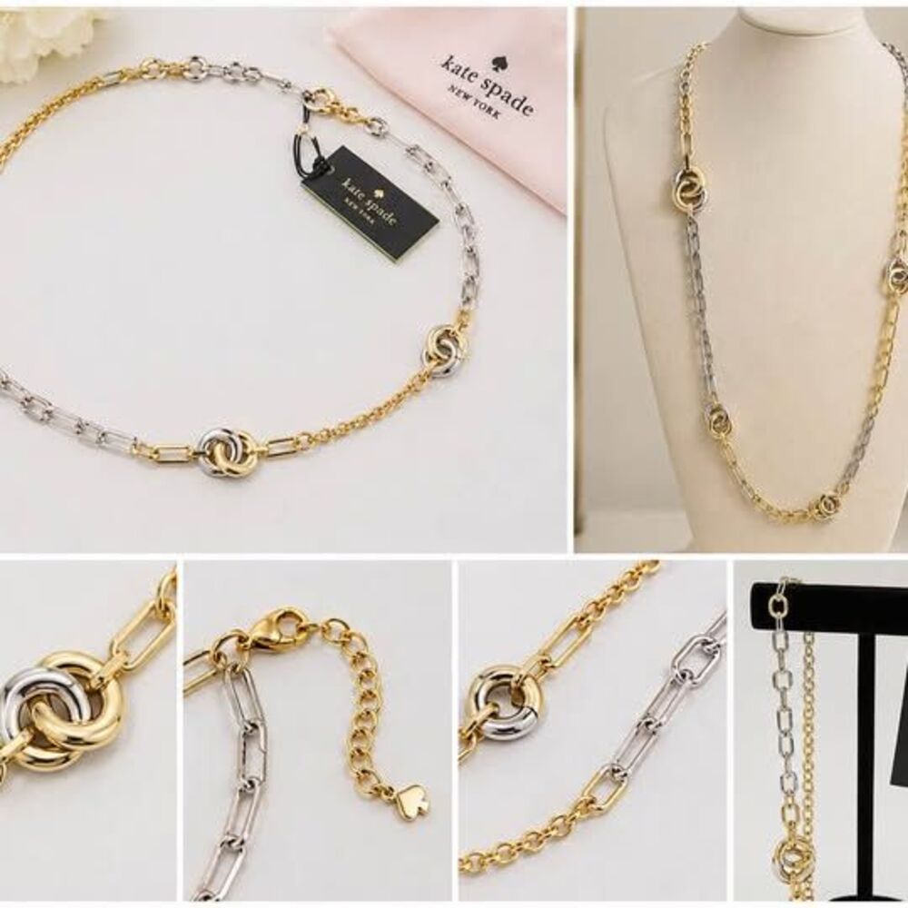 Kate Spade New York Interlock Long Necklace